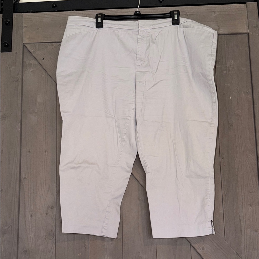 Coldwater Creek Gray Capri